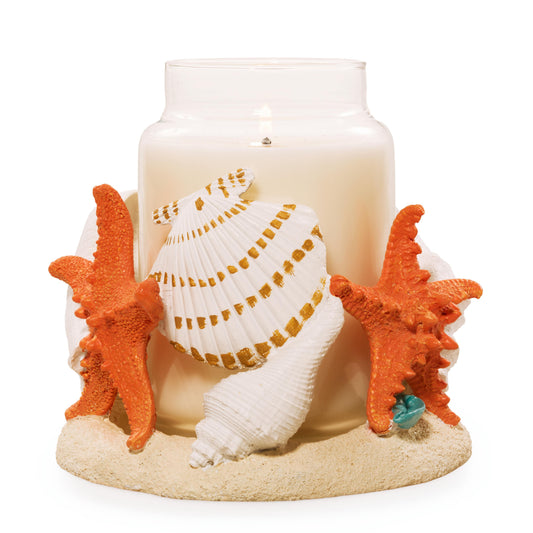 Seashell Jar Candle Holder PAFZ