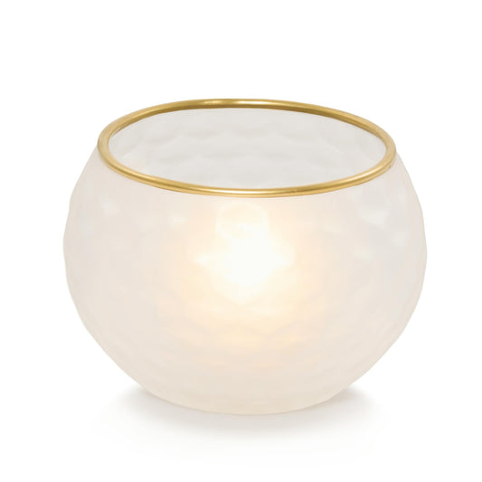 Frosted Honeycomb Tea Light Candle Holder HXJ0